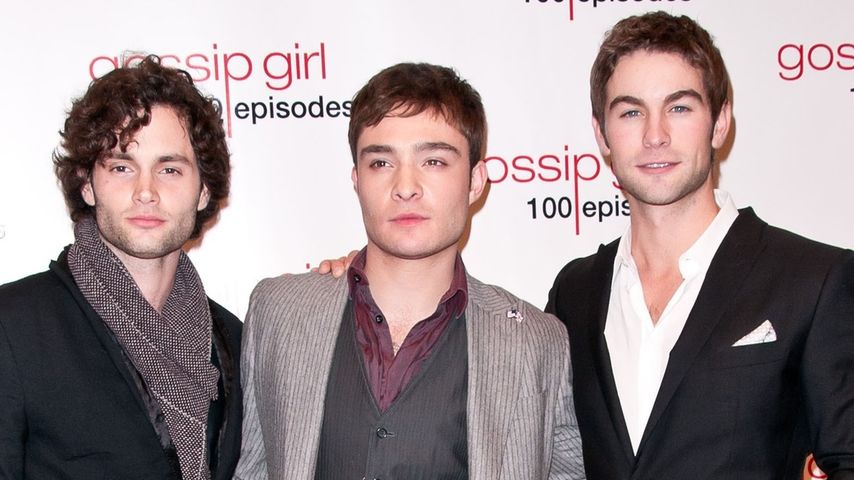 Ed Westwick, Chace Crawford und Penn Badgley