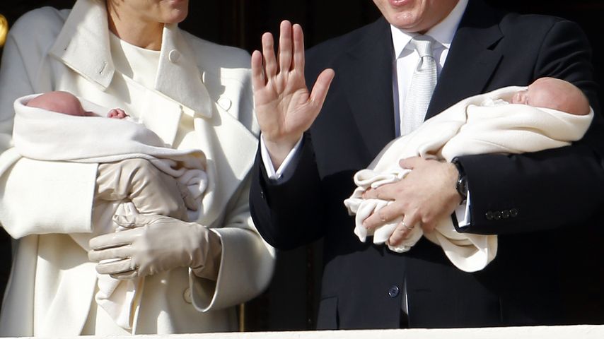 Fürstin Charlène und Albert II von Monaco