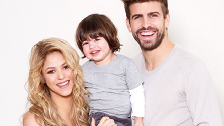 Shakira, Gerard Piqué und Milan Piqué Mebarak