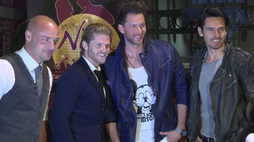 Paul Janke, Christian Tews, Oliver Sanne und Jan Kralitschka