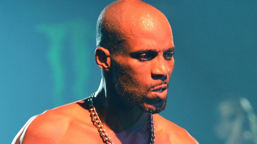 Rapper DMX bei einem Gig