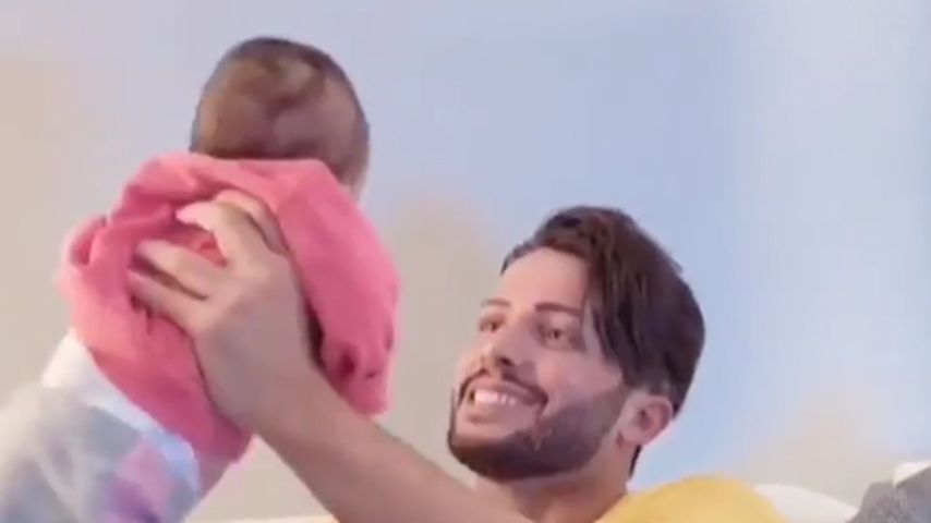 Domenico De Cicco liebt seine neue Rolle als Papa total!