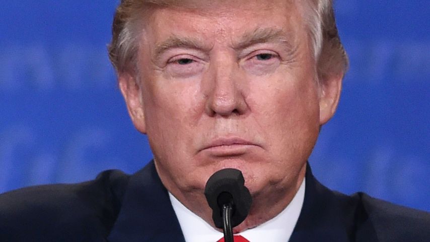 Donald Trump bei Wahldebatte in Las Vegas