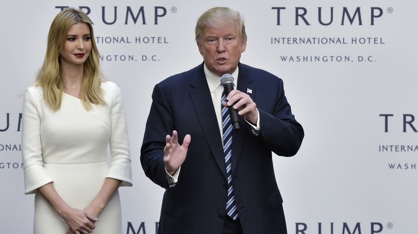 Donald und Ivanka Trump beim US-Wahlkampf