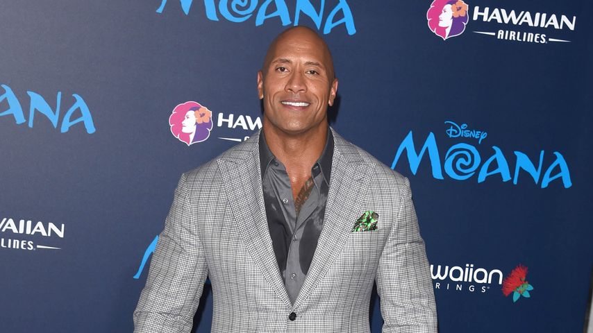 Dwayne Johnson im November 2016 bei der Filmpremiere von "Moana" in Los Angeles