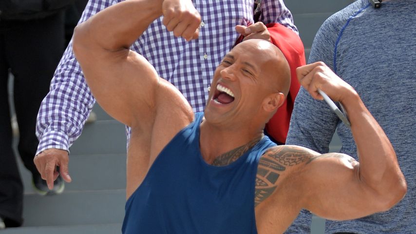 Dwayne "The Rock" Johnson in Miami Beach