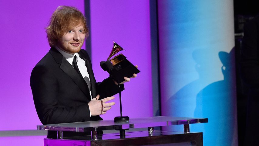 Ed Sheeran im Februar 2016 bei der Grammy-Verleihung in Los Angeles