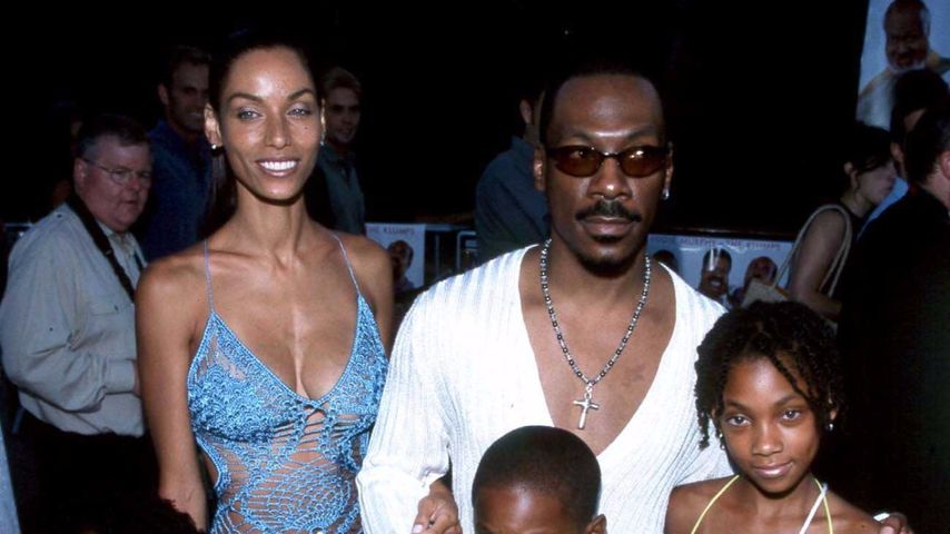 Eddie Murphy mit seiner Ex Nicole und den gemiensamen Kindern