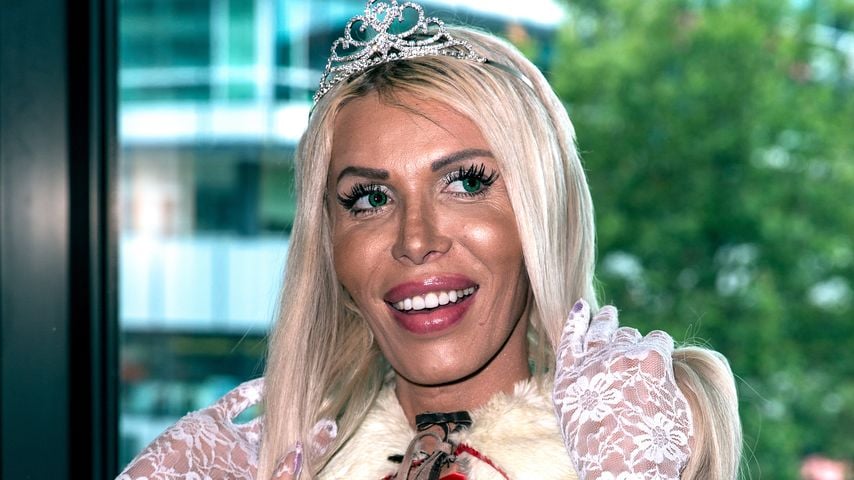 Edona James bei einem Fototermin für die Kampagne "B like Berlin" in Berlin