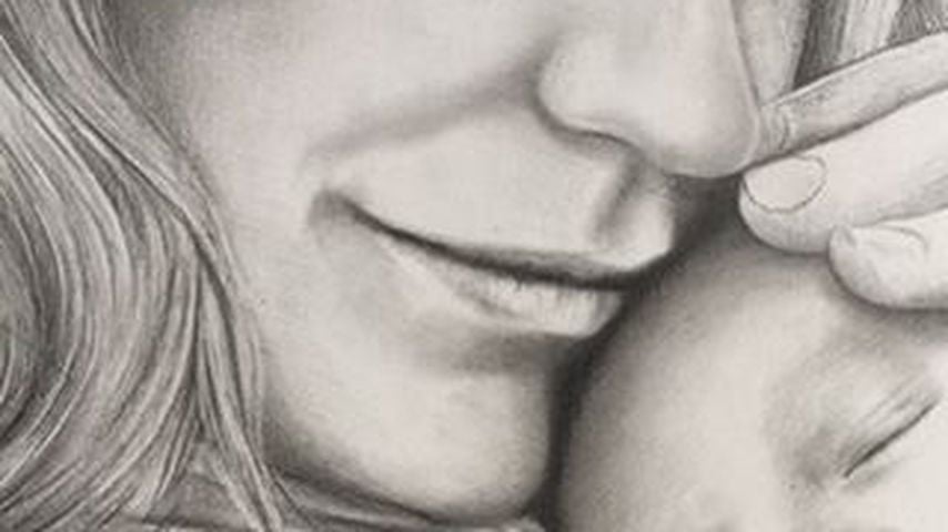 Sarah Roemer mit ihrer Tochter