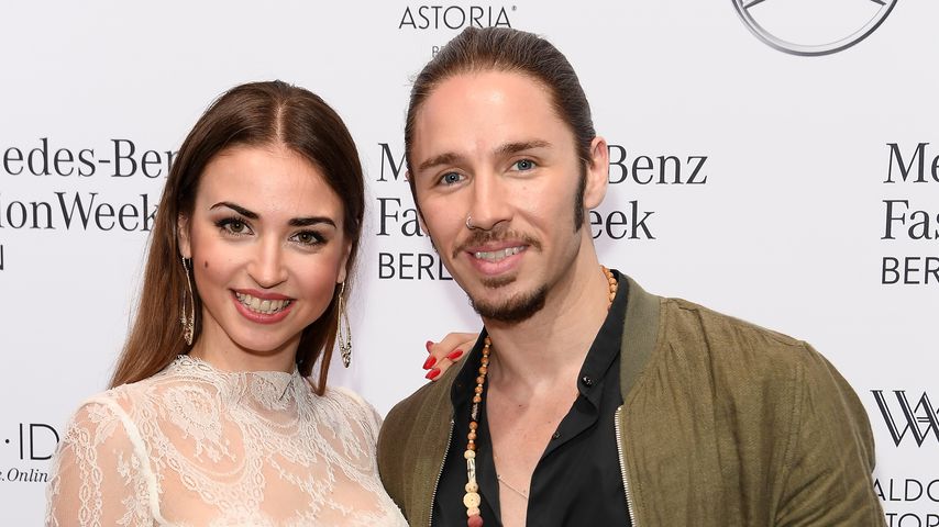 Ekaterina Leonova und Gil Ofarim bei der Berlin Fashion Week