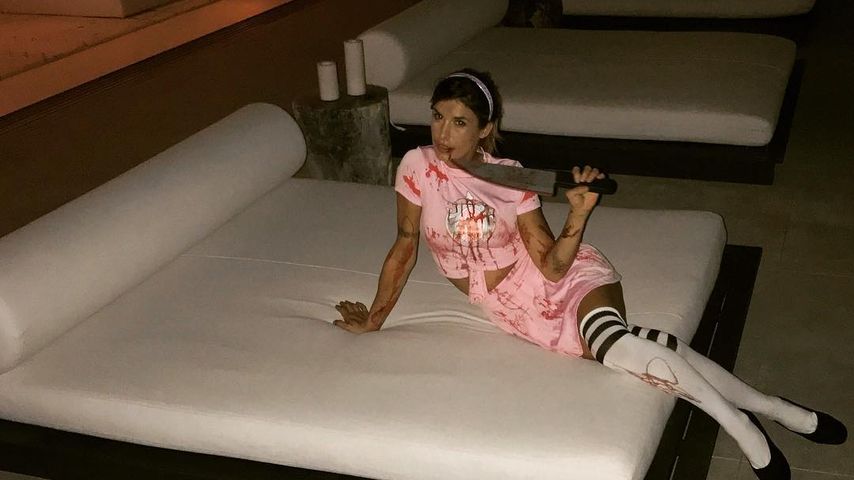 Elisabetta Canalis in ihrem Halloweenkostüm