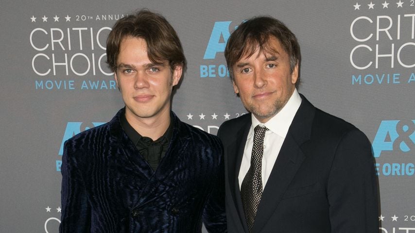 Ellar Coltrane und Richard Linklater