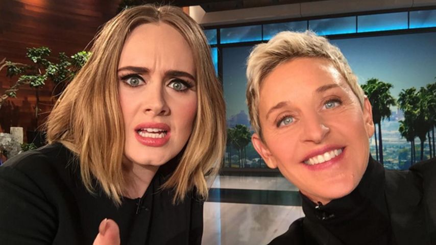 Adele und Ellen DeGeneres in der "The Ellen DeGeneres Show"