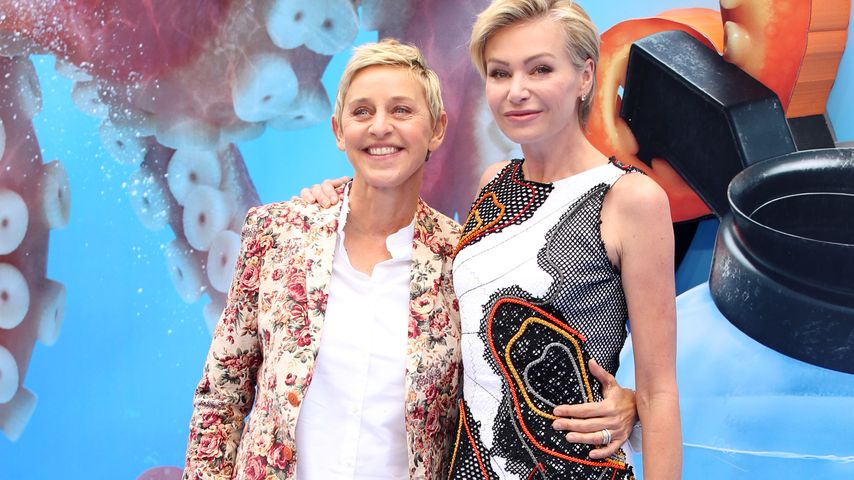 Ellen Degeneres und Portia de Rossi bei der Londoner Premiere von "Finding Dory"