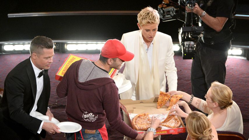 Moderatorin Ellen DeGeneres bei den Oscars 2014