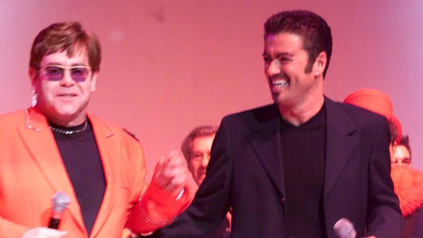 Elton John und George Michael 1999