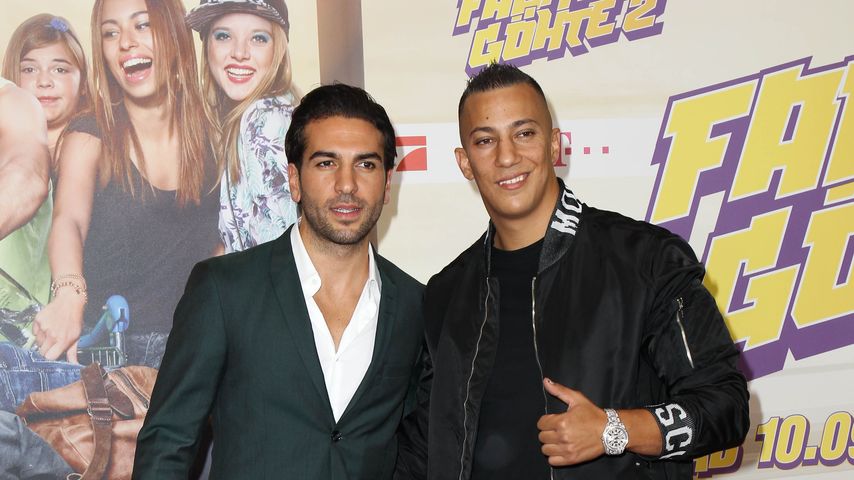 Farid Bang und Elyas M'Barek auf der "Fack ju Göthe"-Premiere