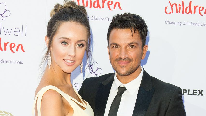 Emily MacDonagh und Peter Andre auf dem The Caudwell Children Butterfly Ball