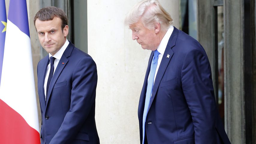 Emmanuel Macron und Donald Trump