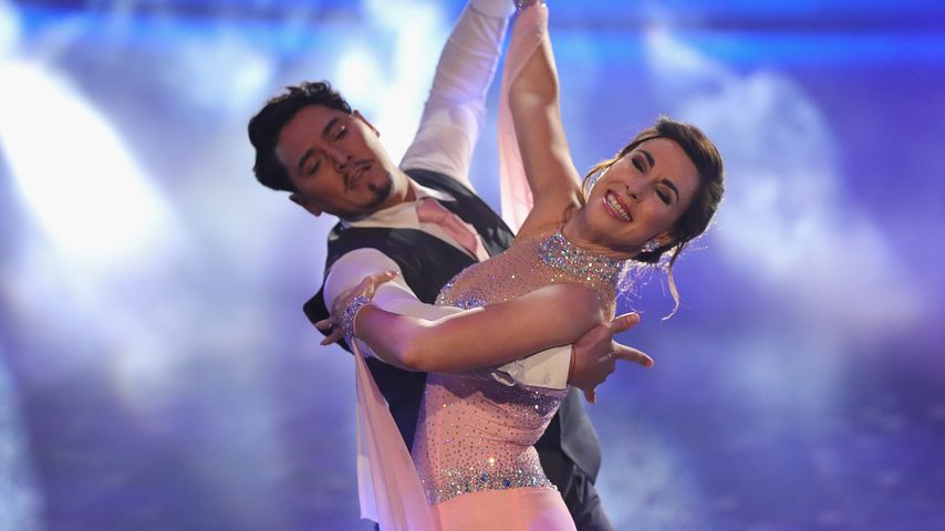 Erich Klann und Judith Williams in der 2. Folge von "Let's Dance"