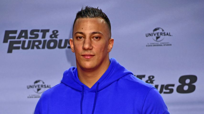 Farid Bang bei der "Fast and Furious 8"-Premiere in Berlin 2017