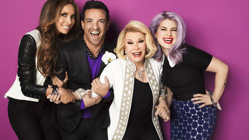 Kelly Osbourne, Giuliana Rancic, Joan Rivers und George Kotsiopoulos