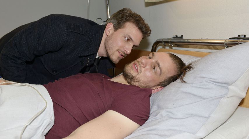 Felix (Thaddäus Meilinger) und Chris (Eric Stehfest) bei GZSZ