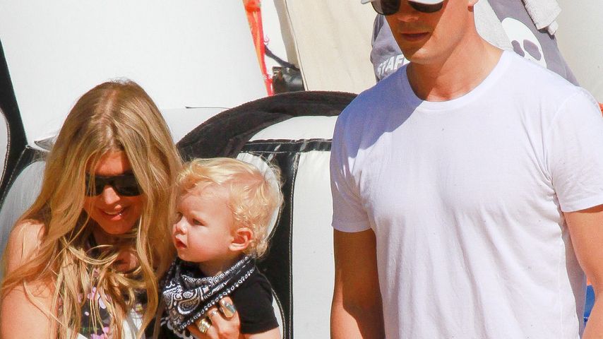 Fergie, Josh Duhamel und Axl Jack Duhamel