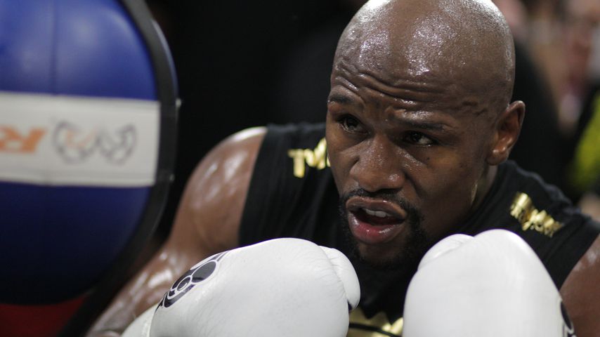 Boxer Floyd Mayweather Jr.