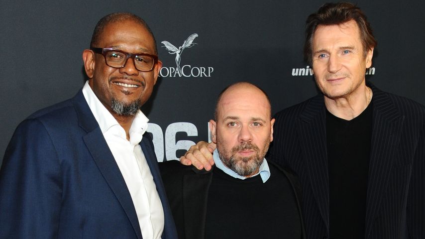 Liam Neeson, Olivier Megaton und Forest Whitaker