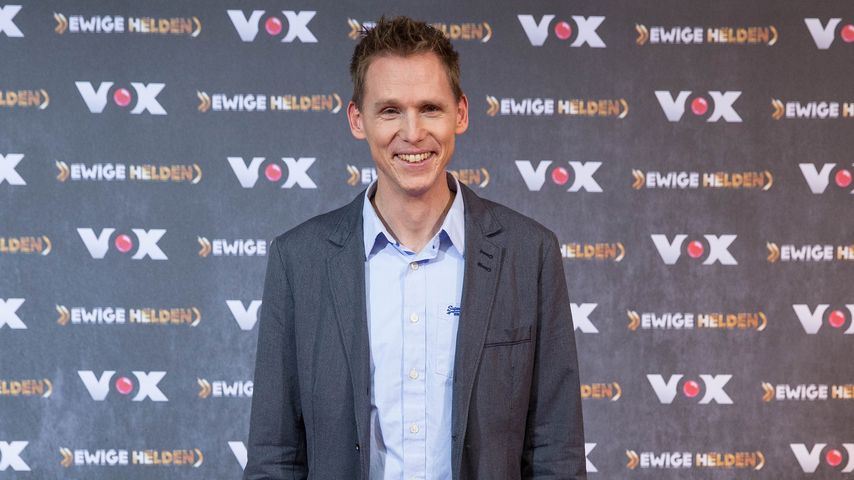 Frank Busemann beim Fototermin zur VOX Fernsehshow "Ewige Helden" in Köln