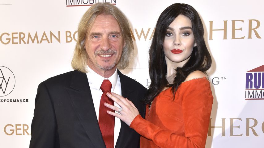 Unternehmer Frank Otto und Model Nathalie Volk