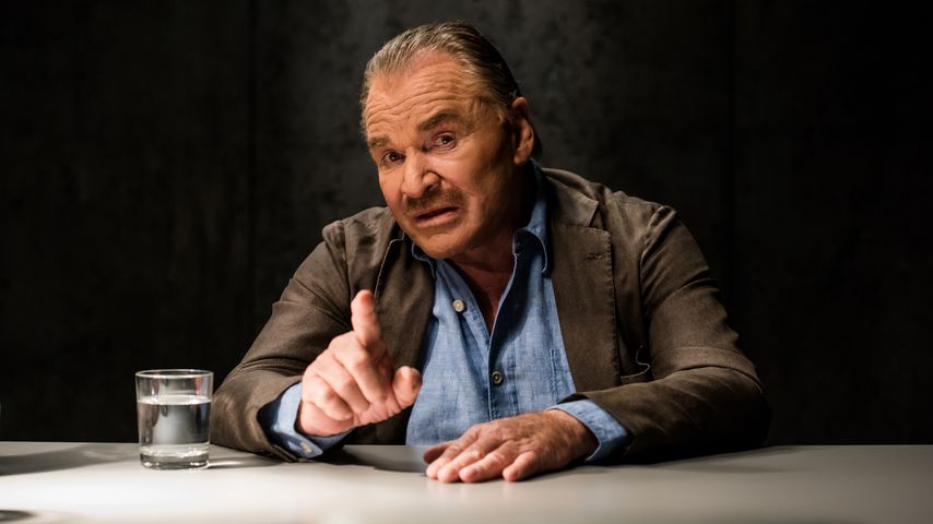 Fritz Wepper am Set von "Protokolle des Bösen"