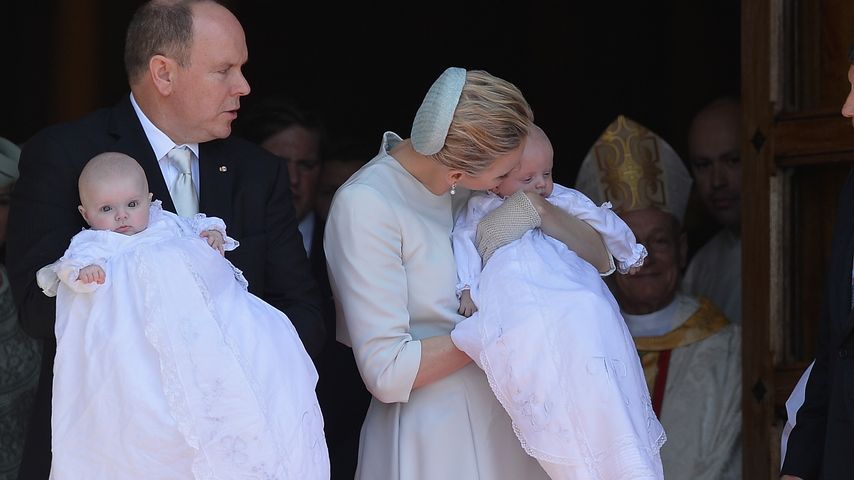 Fürstin Charlène und Albert II von Monaco