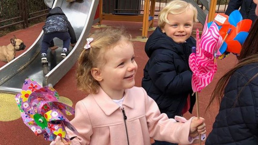 Prinzessin Gabriella und Prinz Jacques von Monaco