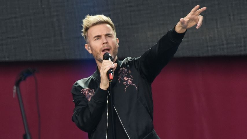 Gary Barlow beim "One Love Manchester"-Benefizkonzert