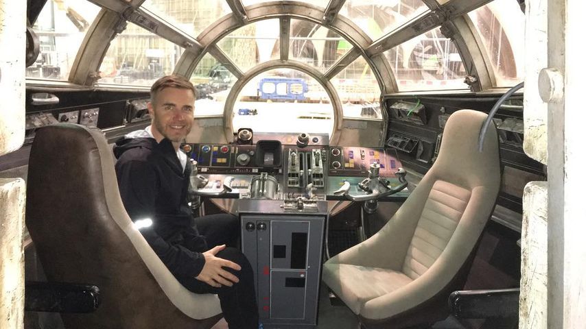 Gary Barlow am Set von "Star Wars: The Last Jedi"