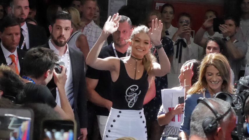 Gigi Hadid bei der Präsentation der Tommy-Hilfiger-Kollektion
