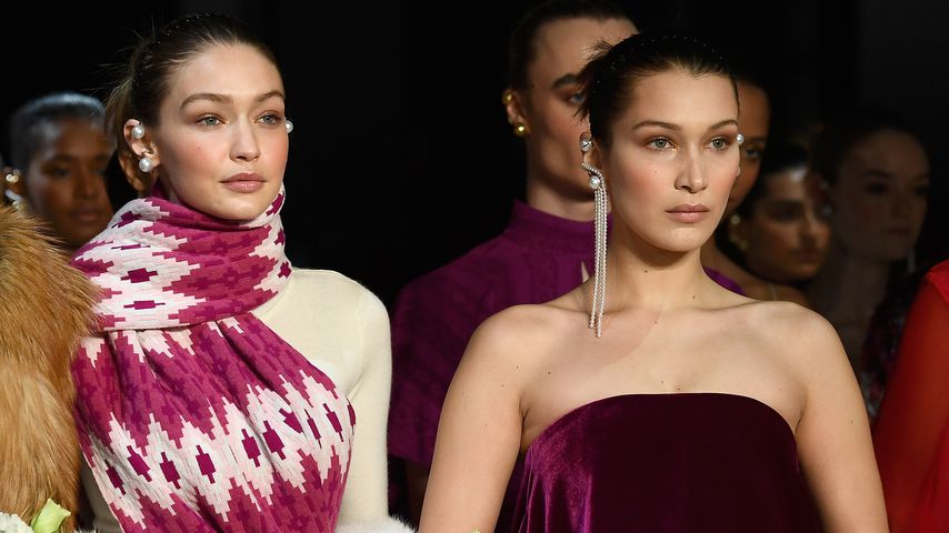 Gigi und Bella Hadid bei der Prabal Gurung-Show auf der NY Fashion Week 2018