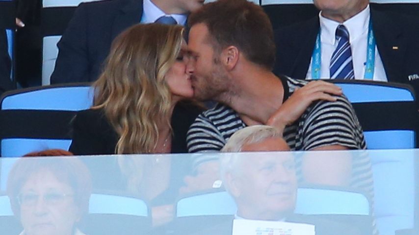Gisele Bündchen und Tom Brady bei der "Fußball-Weltmeisterschaft 2014" in Brasilien