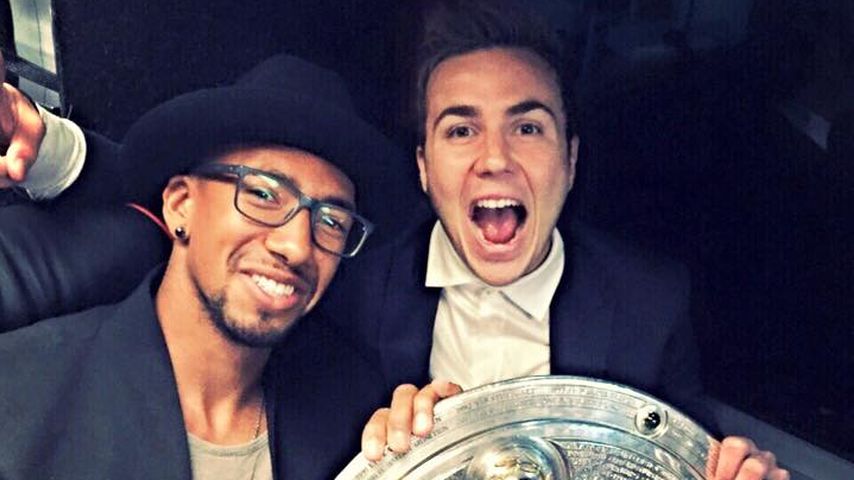 Jérôme Boateng und Mario Götze