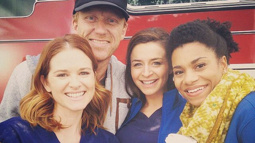 "Grey's Anatomy"-Darsteller: Sarah Drew, Kevin McKidd, Caterina Scorsone & Kelly McCreary (v.l.)