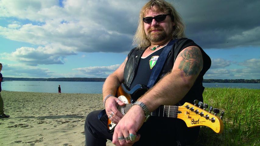 Harry Schmidt am Strand