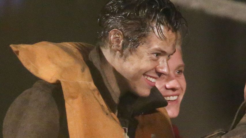 Harry Styles beim Dreh des Weltkriegs-Dramas "Dunkirk"