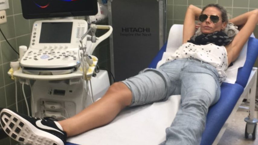 Heidi Klum im Krankenhaus