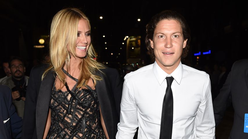 Heidi Klum und Vito Schnabel nach einem Event