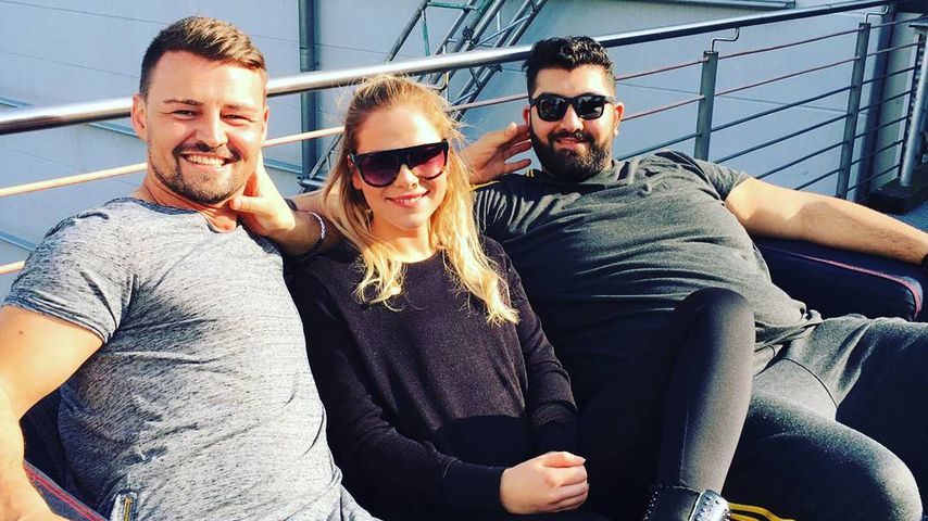 Heinrich Popow, Cheyenne Pahde und Faisal Kawusi