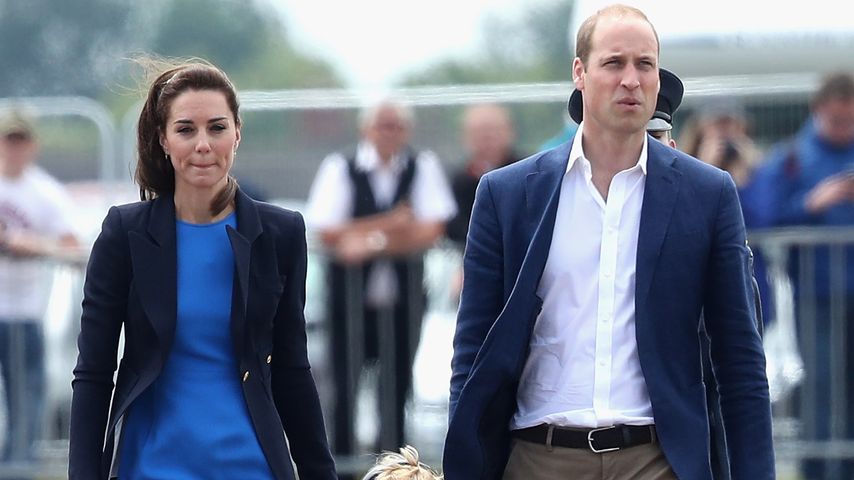 Herzogin Kate, Prinz George und Prinz William beim Royal International Air Tattoo in Fairford