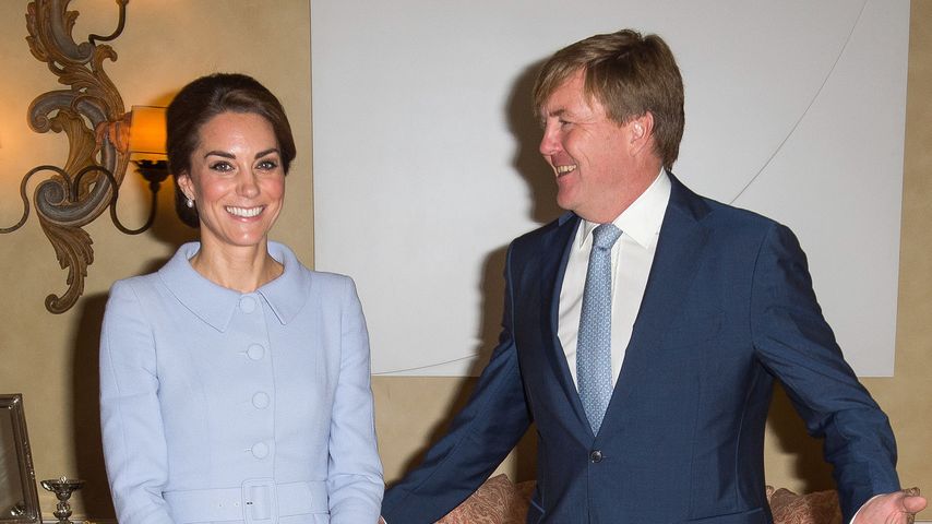 Herzogin Kate und König Willem-Alexander in Den Haag